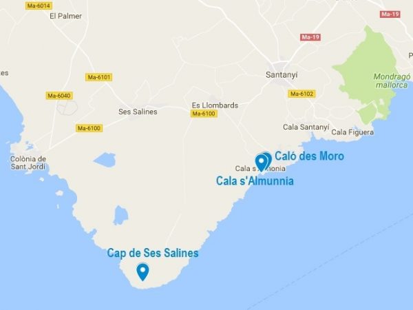 La Caló des Moro : une plage du sud de Majorque