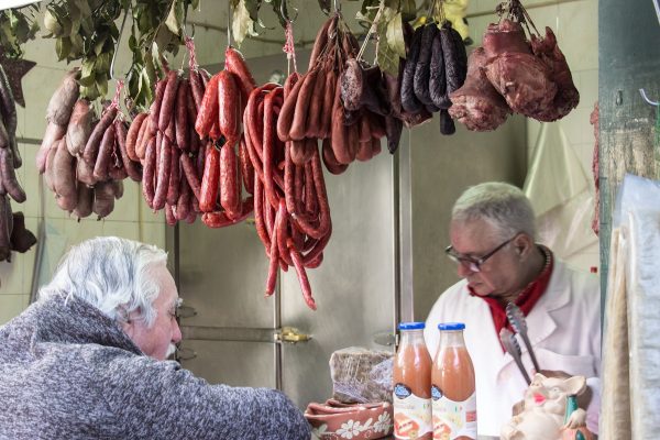 Les commerçants du marché de Bolhao