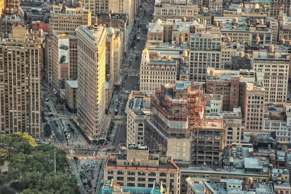 Vue sur Manhattan et le Flatiron Building