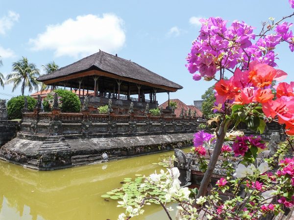 L'ancien palais de justice de Klungkung à Bali