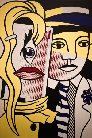 Un tableau de Roy Lichtenstein exposé au MET à New-York