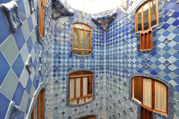 Dans la Casa Battlo de Barcelone