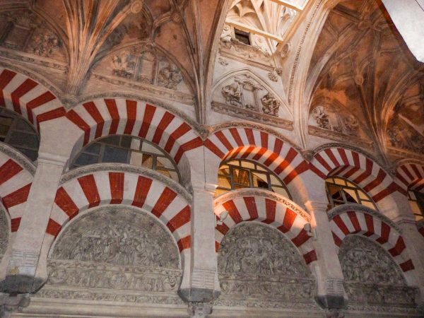 L'intérieur de la cathédrale de Cordoue