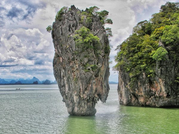La James Bond Island en Thailande, dans la baie de Phang Nga