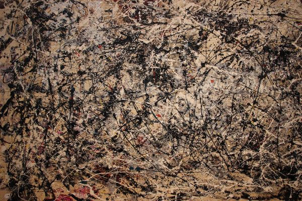 Une peinture de Jackson Pollock au MOMA