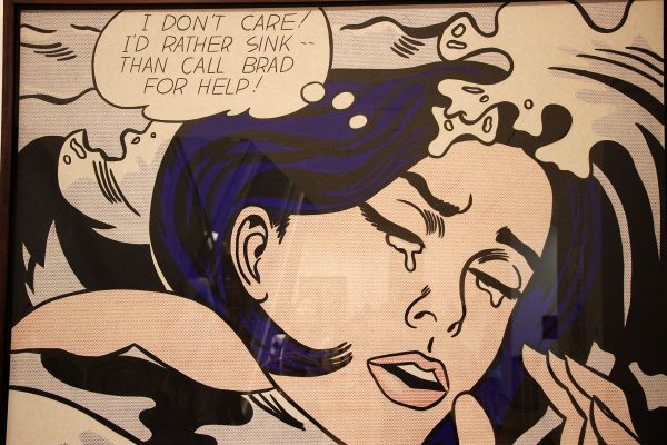 Un tableau de Roy Lichtenstein au MOMA