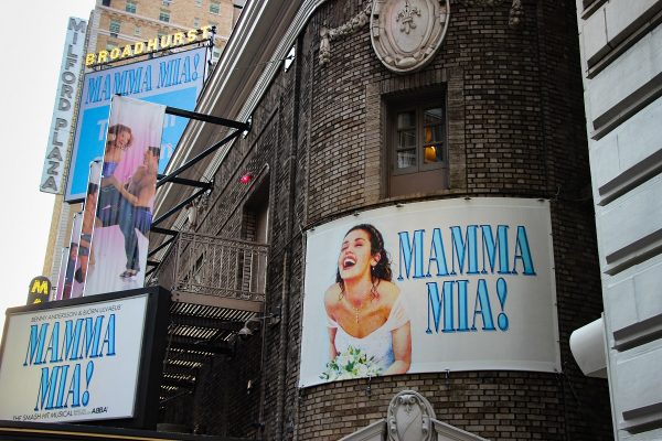 La salle de spectacle de Mamma Mia à New-York