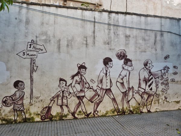 Street Art sur un mur dans Cordoue