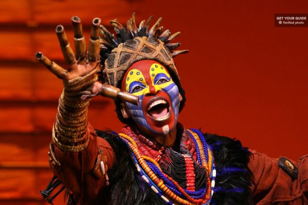 La comédie musicale à New York du Roi Lion