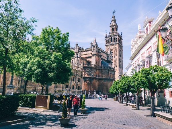 La cathédrale et la giralda de Séville