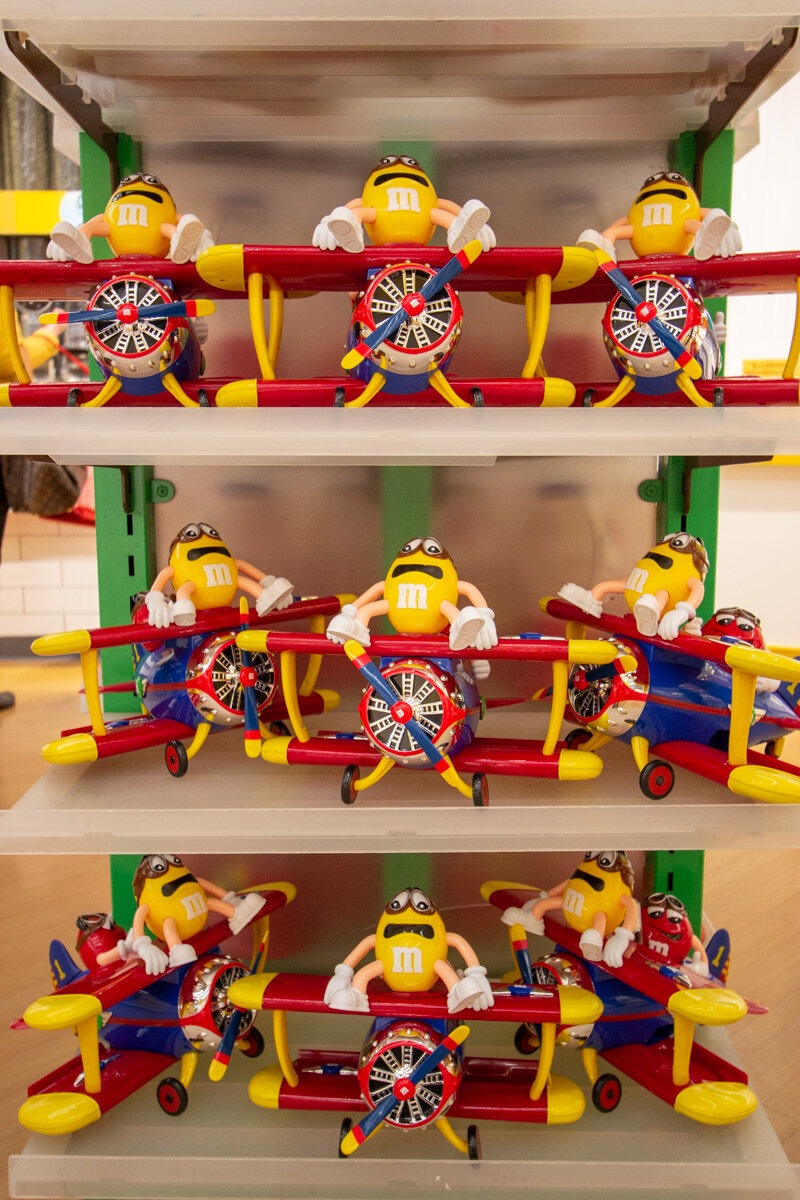 Dans la boutique M&M's de Londres