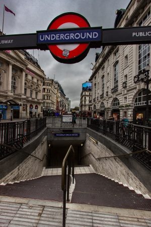 Station de métro à Londres