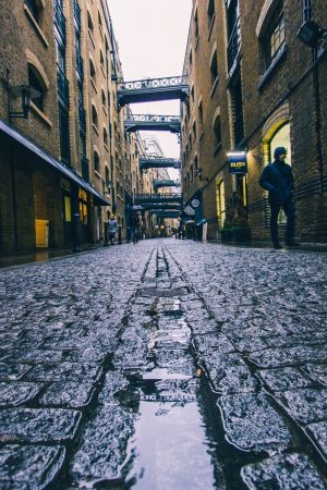 La rue Shad Thames à Londres