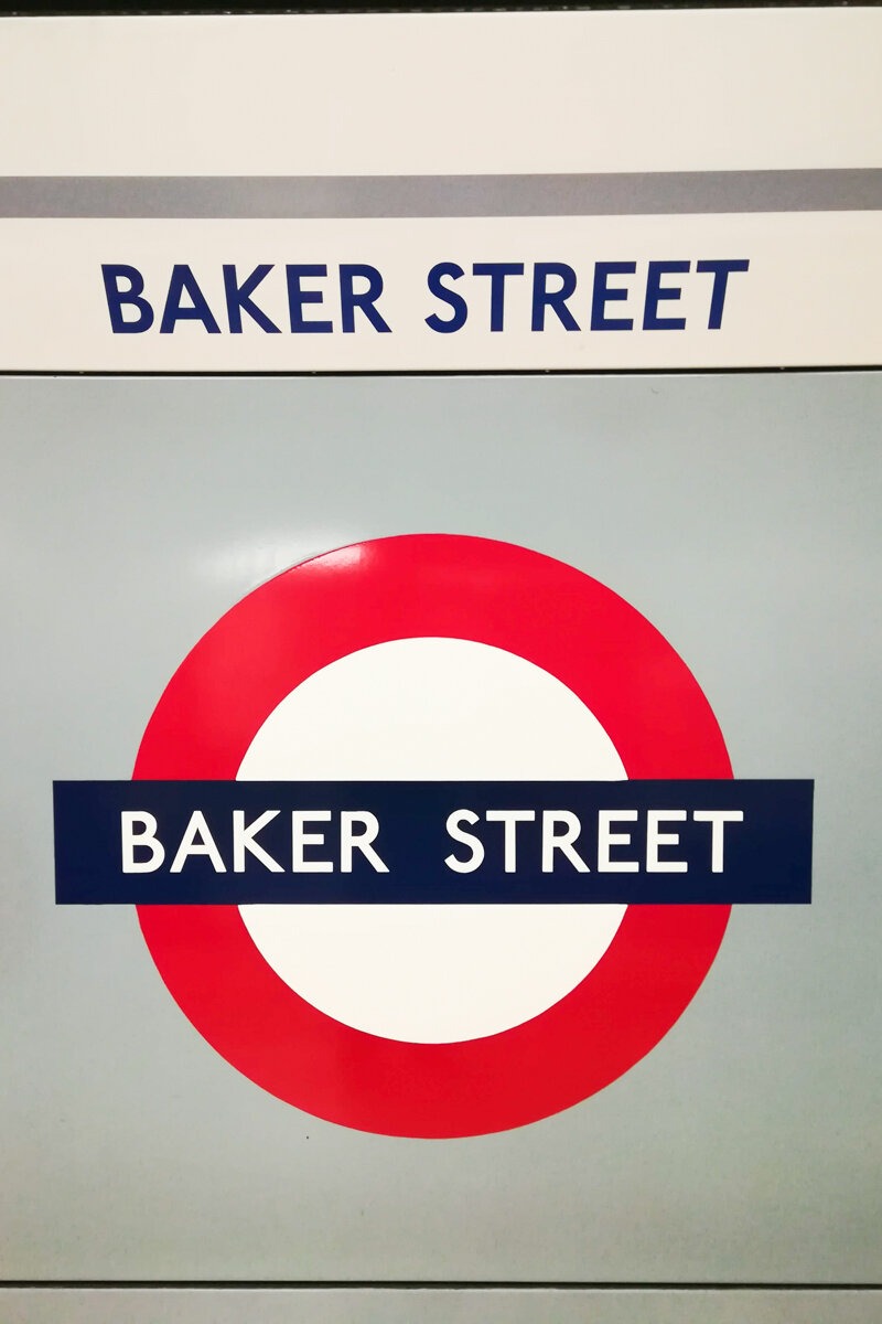 Station métro Baker Street à Londres