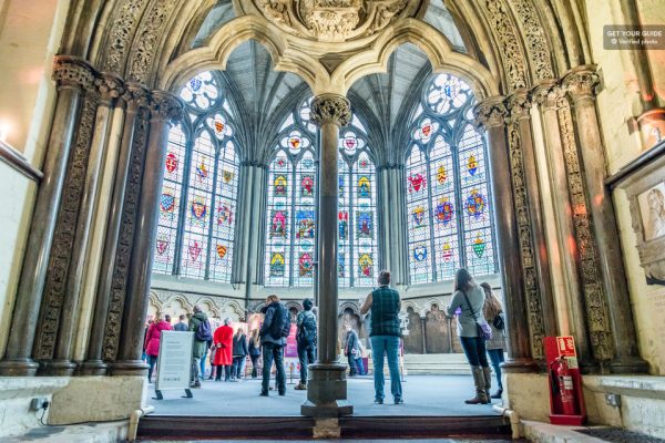 Intérieur de l'abbaye de Westminster à Londres