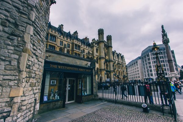 Boutique de souvenirs de l'abbaye de Westminster