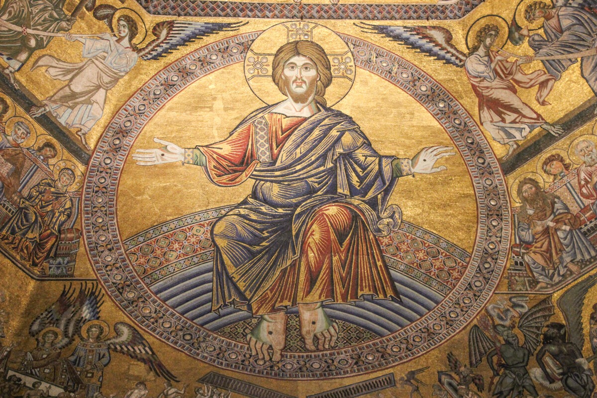 Fresque dans la cathédrale de Florence