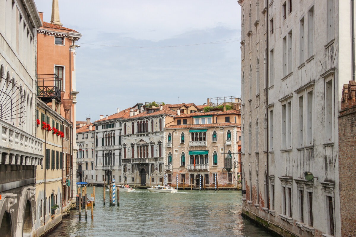 Dans le centre de Venise