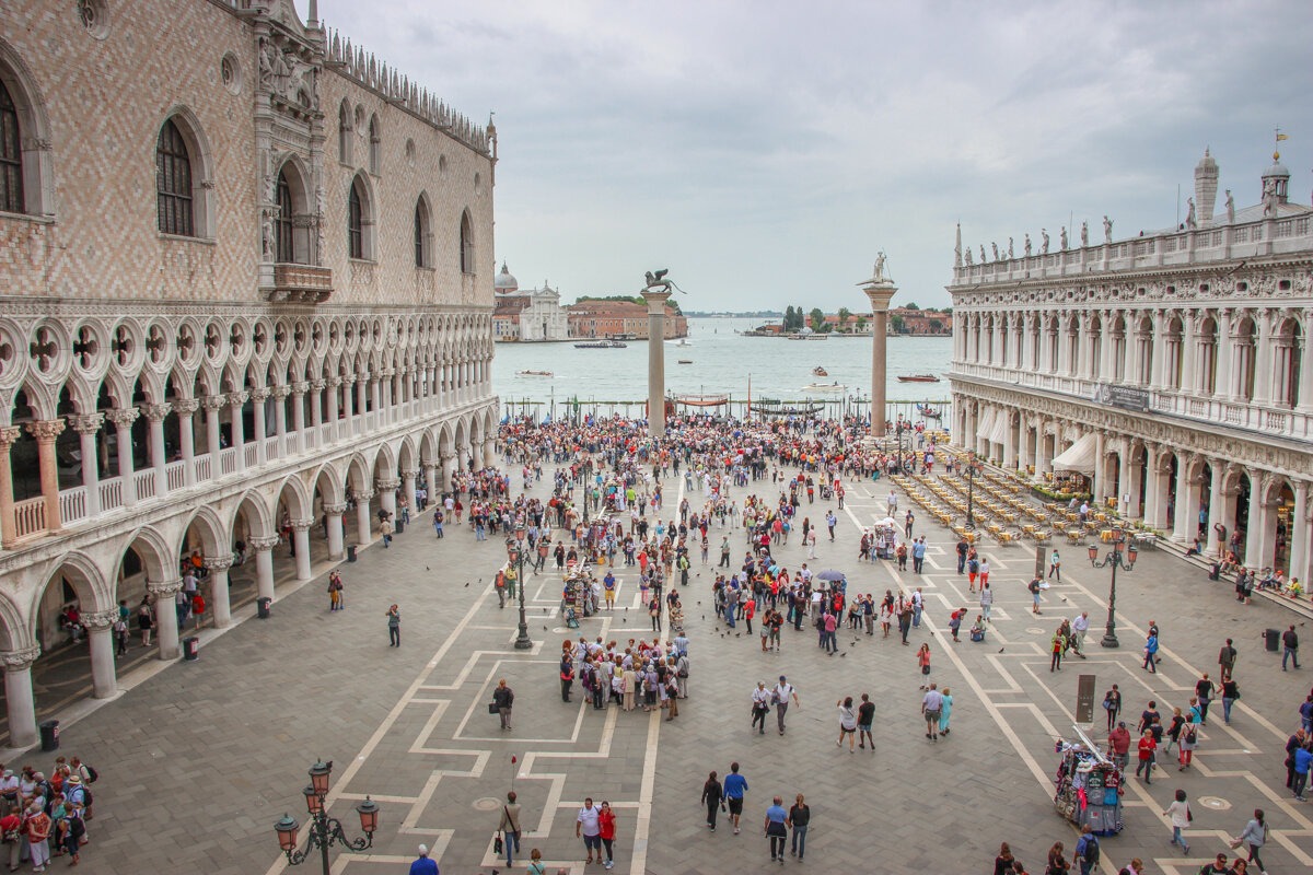 Place Saint Marc et Palais des Doges
