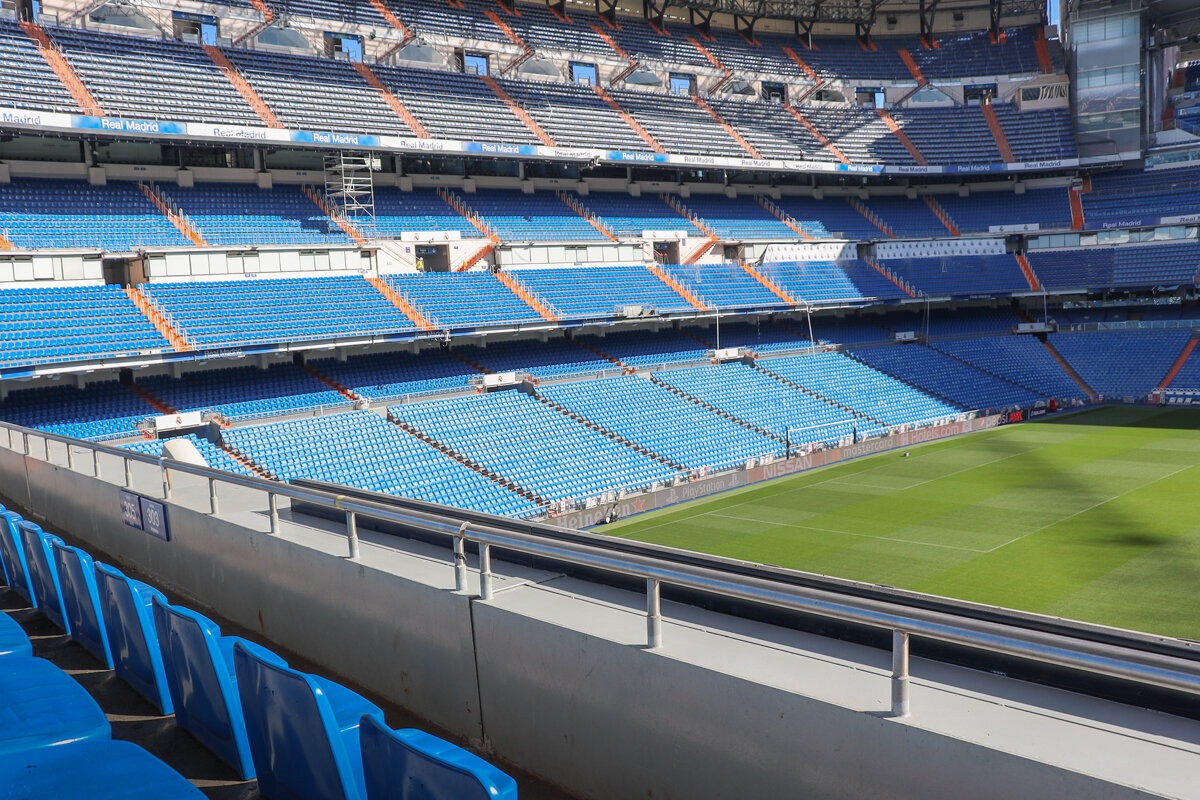 Gradins de Bernabeu à Madrid