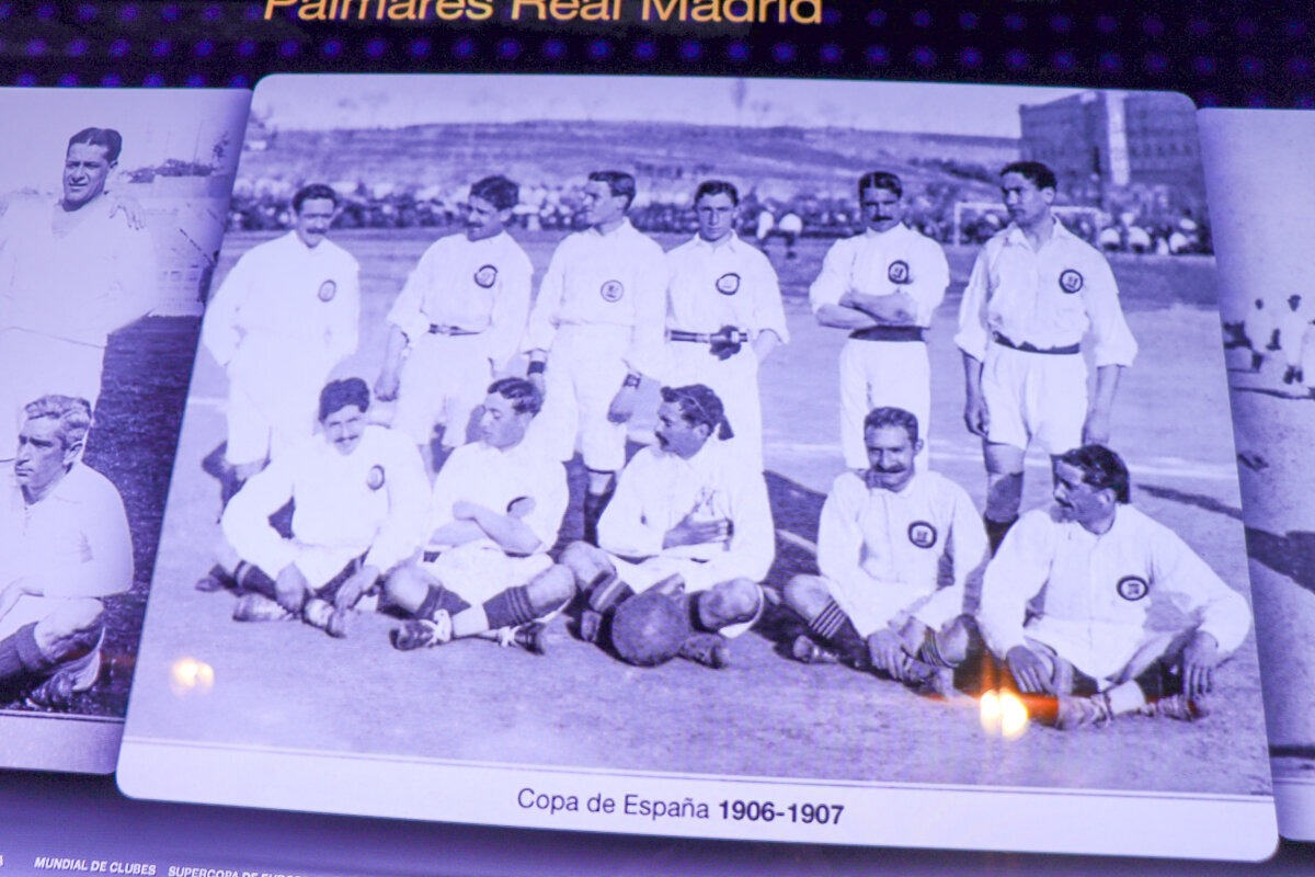Photo de l'équipe du Real Madrid en 1906