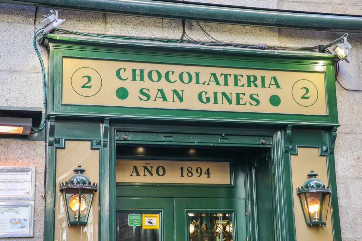 Chocolateria San Ginés à Madrid