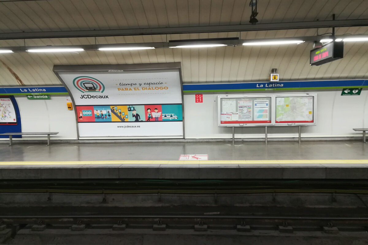 Station de métro Latina à Madrid