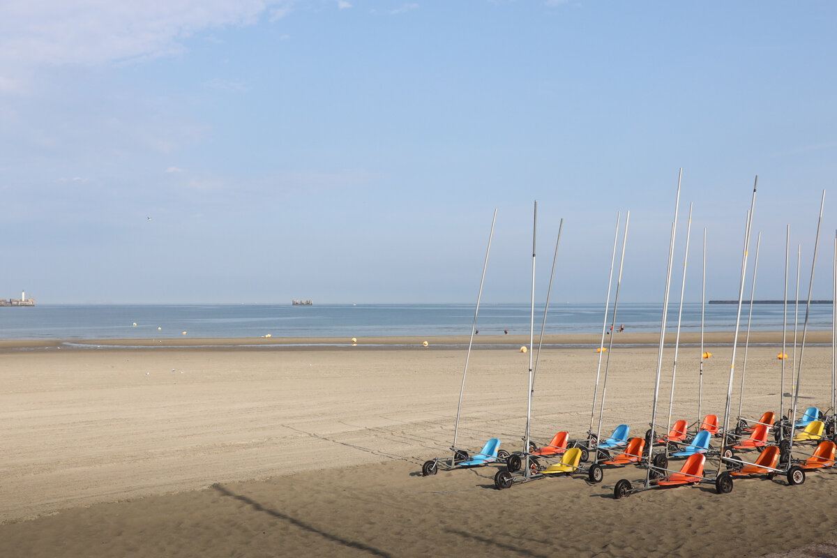 Chars à voile à Boulogne sur Mer