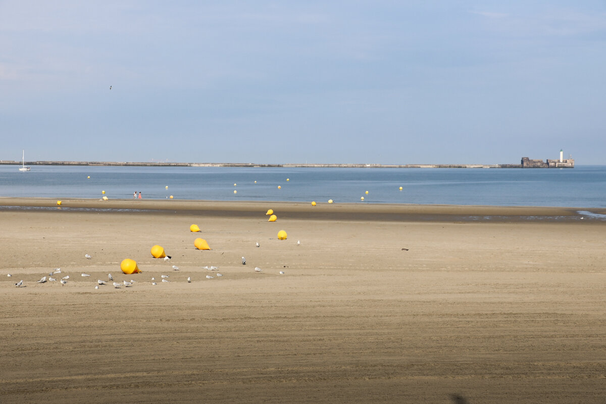 Etendue de sable à Boulogne sur Mer