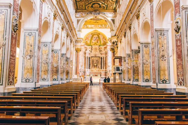 Intérieur de la cathédrale d'Amalfi