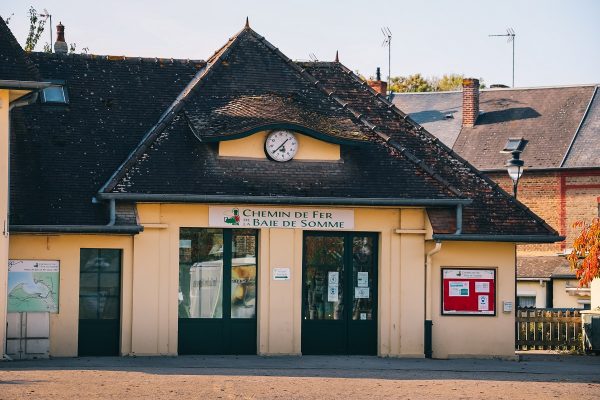 Gare du train de la Baie de Somme à Saint Valery sur Somme