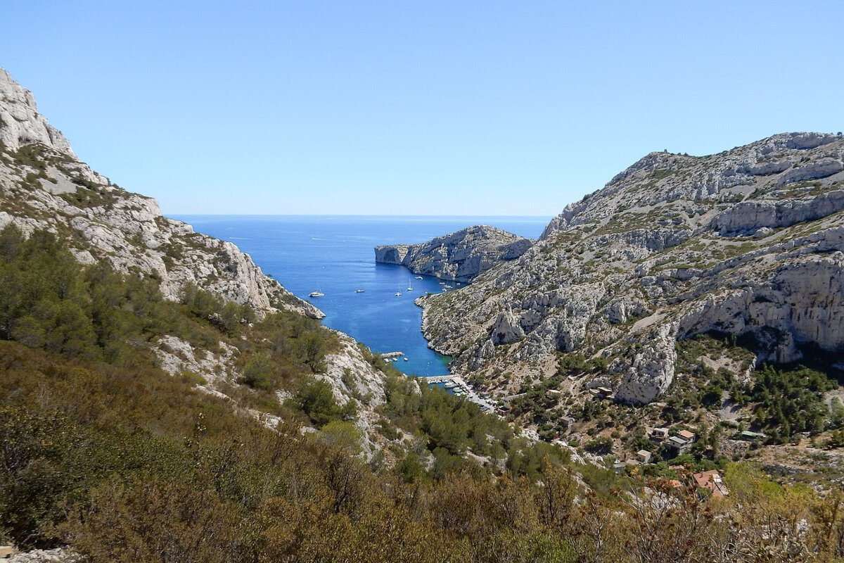 Calanque à Marseille