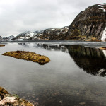 Le lac d'Hunnevatn dans le sud de la Norvège